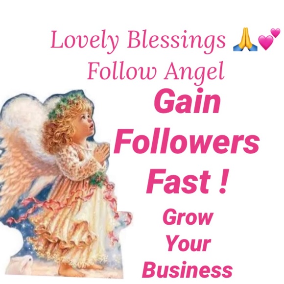 Womens Other - Follow Angel🙏💕 Gain Followers Grow Your Business Lovely Blessings Follow Angel